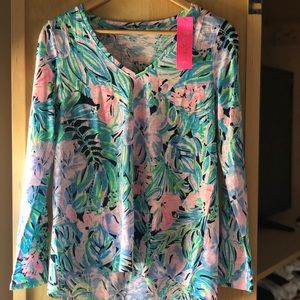 Lilly Pulitzer long sleeve Etta top